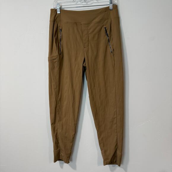 Athleta Trekkie North High Rise Jogger Big Sur Brown Ankle Ripstop Travel 8 - Picture 2 of 11